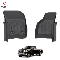 Alfombrillas Impermeables para Camioneta, Alfombrillas para Todo Clima para Ford F-350 Super Duty Triton 2004-2010, Alfombras, Reposapiés