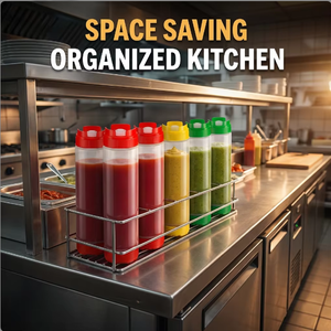 16oz 470ML Salad Dressing Ketchup <b>Bottles</b> Food-Grade Restaurant FIFO <b>Squeeze</b> Sauce Plastic <b>Bottles</b> Plastic <b>Squeeze</b> Sauce <b>Bottle</b> - Product Image 2