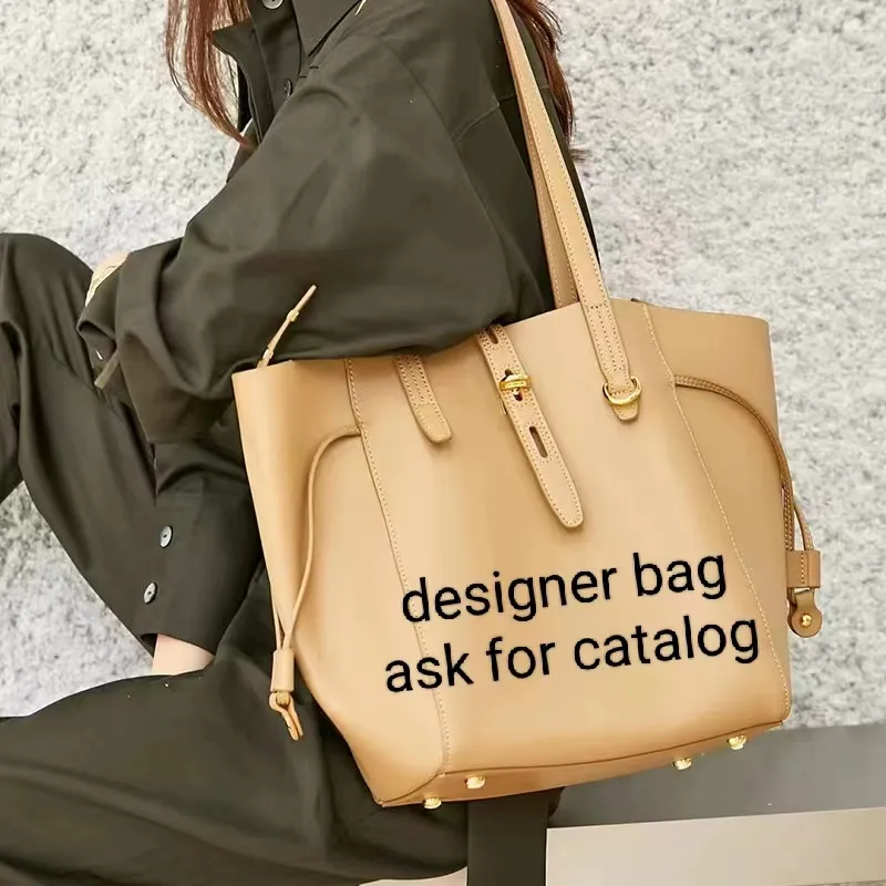 wholesale high quality women luxury brand letter 2023 genuine leather pu designer handbags famous brands