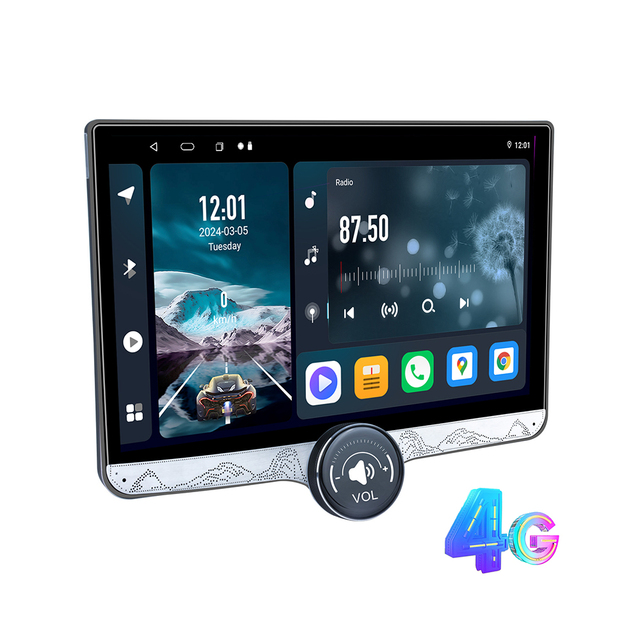 11.5 Inch Android 13 Car DVD Player With Diamond Knob Support Carplay Android Auto DSP 4g LTE Network 2000*1200 Screen 8 Core