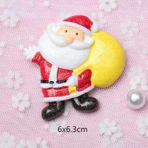 Cadeau de noël créatif résine peint à la main Figurine accessoires maison vacances réfrigérateur aimant en gros - Product Image 6