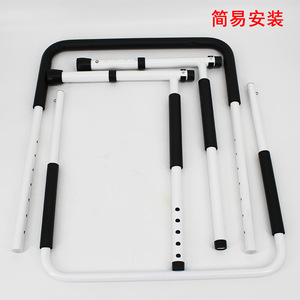 Dakang Safety Handrail 120cm <b>White</b> With Black Grips For <b>Bedside</b> Senior Assistance Rehabilitation Equipment - Product Image 4