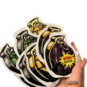 Jouet grenade autodestructrice en plastique, mini bombe farce pour enfants, grande taille, cadeau amusant et original - Product Image 1