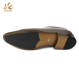 Chaussures habillées en cuir véritable à <span class=keywords><strong>semelle</strong></span> en caoutchouc de première qualité pour hommes, style africain, fabriquées à la main, chaussures habillées <span class=keywords><strong>marron</strong></span> pour hommes, Turquie - Product Image 6