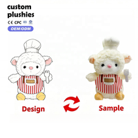 Peluche chien bleu clair amusant tenant un seau de pop-corn, poupée en peluche unique, mignonne et originale, douce et moelleuse, décoration de canapé, cadeau