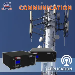 Özelleştirilmiş telekom baz istasyonu lifepo4 pil 12v 150ah telekom kulesi