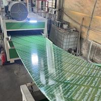 Tablero fenólico de 4x8 18mm/lámina de contrachapado de plástico verde PP para encofrado de hormigón