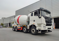 Camion malaxeur à ciment SY412C-8S, 315 ch, grand réservoir d'eau, pour le développement immobilier urbain, en état de marche