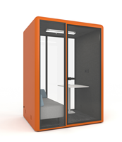 Cabine d'enregistrement pour podcast individuel, studio insonorisé, cabine vocale insonorisée, salle d'isolation acoustique pour podcast et voix off