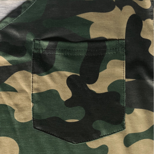 Camicia Casual vacanza spiaggia estate primavera uomo maglietta mimetica Henley camicia a maniche corte Designer retrò <span class=keywords><strong>Vintage</strong></span> <span class=keywords><strong>top</strong></span> verdi - Product Image 6