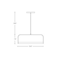 Luminaire suspendu moderne en cuivre électroplaqué, design minimaliste géométrique, pour salle à manger, chambre, hôtel, fait main