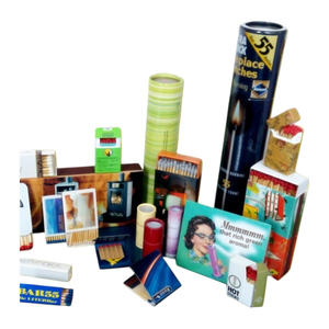 [Woodpia] Diverses boîtes d'allumettes Sûres et écologiques Diverses boîtes d'allumettes en bois durable assurant une qualité durable - Product Image 2