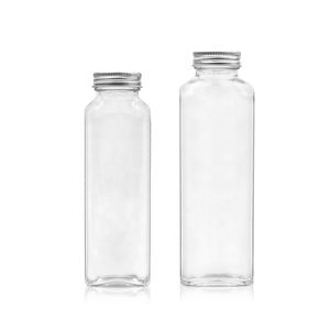 350 ml 500 Bouteilles de presse à froid de boisson de bouteille en verre carrée <span class=keywords><strong>française</strong></span> avec le chapeau en aluminium - Product Image 6