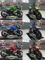 Motos sportives Kawasaki H2 YZF-R7 importées, 400-600cc, locomotives à essence, petites motos sportives Ninja, vitesse maximale >80 km/h, pouvant être homologuées