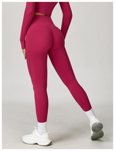 Pantaloni da Corsa da Donna a Vita Alta, Leggings Yoga Modellanti, Traspiranti e Aderenti per Fitness - Product Image 2