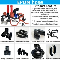 Kit de modification de moteur de camion/voiture/pièces de rechange, tuyau de radiateur en EPDM NBR résistant à l'huile, lisse, filtre d'intercooler, découpe