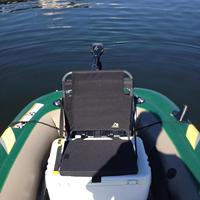 Bateau gonflable pliable à 2 places en PVC pour l'extérieur