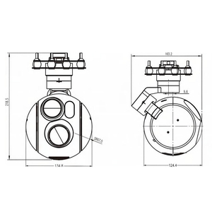 Vehículo Aéreo No Tripulado LR40R con Imagen Térmica Infrarroja y Accesorios de Luz Visible con Medición Láser de 20-3000m - Product Image 5