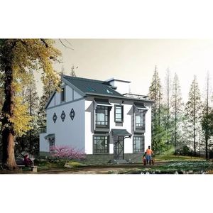 Villa Prefabricada con Estructura de Acero Ligero, Diseño Moderno, Yunnan, China, Construcción Personalizada, Solución Integral - Product Image 2