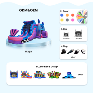 Castillo Inflable con Tobogán, Brincolín Grande con Soplador para Niños - Product Image 5
