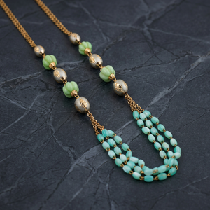 Suvarna Trendy Collier Mala en perles Accessoire de mode chic avec collier de bijoux élégant - Product Image 2