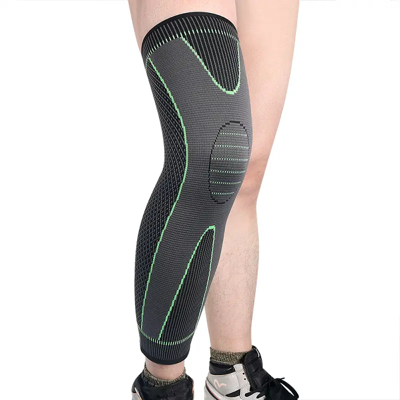 One Leg Sleeve Basketball Full Leg Sleeve, Knee Braces For Knee Pain Women & Men, Knee Compression Sleeves