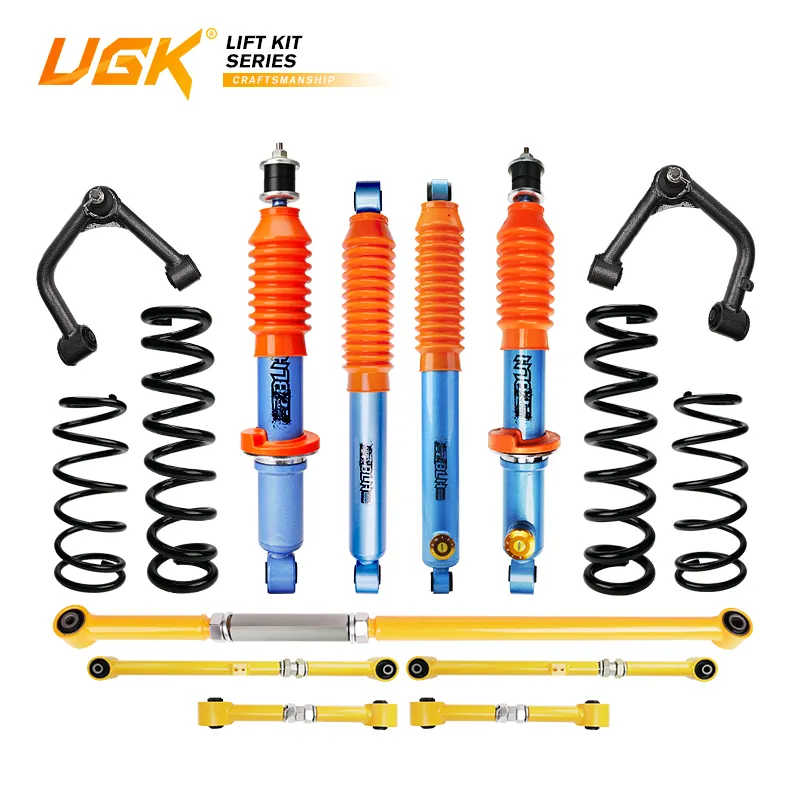 UGK Adjustable Off-road 4X4 Shock Absorber Suspension Full Kits Coilover Shock Absorber Lift Kit For Nissan Terra Lifting Kit