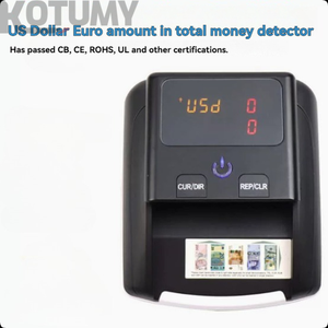 Detector de Billetes Portátil Pequeño AL-<span class=keywords><strong>130</strong></span> para Dólares Estadounidenses/<span class=keywords><strong>Euros</strong></span> - Product Image 4
