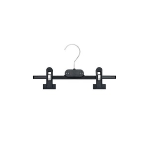 Percha <span class=keywords><strong>de</strong></span> Plástico para Pantalones, Individual, Antideslizante, Negra, para Armario, Uso Comercial <span class=keywords><strong>de</strong></span> Lujo, Elástica, Desechable, Sin Rastro - Product Image 6