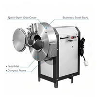 Industriële gember snij- en raspmachine DQC-250S voor het verwerken van knolgroenten in voedingsmiddelenindustrieën
