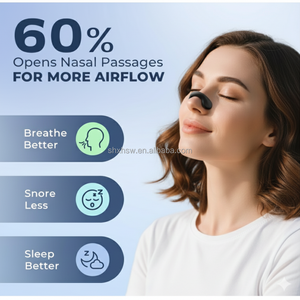 चुंबकीय विरोधी नसें नाक क्लिप उन्नत नाक के डिलेलेटर वेक्रो नाक स्ट्रिप्स नरम सिलिकॉन स्मूंह को बेहतर सांस लेना - Product Image 3