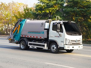 Prix Spécial Camion Compacteur de Déchets Foton 4X2 Mini pour la Gestion des Déchets Scolaires - Product Image 2