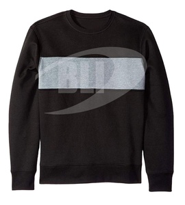 La mejor calidad de manga larga 100% algodón polar sudaderas cuello redondo Streetwear temporada de invierno hombro caído suéter para hombres - Product Image 1