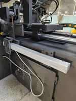 Machine à scier à colonne double CNC mini GS260, scie à ruban métallique automatique, tension manuelle, moteur 2,2 kW