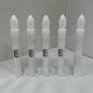 เทียนเทเปอร์ LED แบบไร้เปลวไฟเทียนให้แสงสว่างแบบถอดเปลี่ยนได้ทำโลโก้ได้ตามต้องการ - Product Image 6