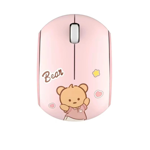 Phim Hoạt Hình IP Thiết Kế Quang Học Nhỏ Chuột 2.4Ghz Không Dây <span class=keywords><strong>Pocket</strong></span> Chuột Cho Cô Gái Và Trẻ Em - Product Image 1