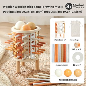 ONSHINE/Childhood <span class=keywords><strong>Infinite</strong></span> Juego de mesa de madera para niños Fiesta educativa Juego de escritorio hecho de material de madera duradero - Product Image 6