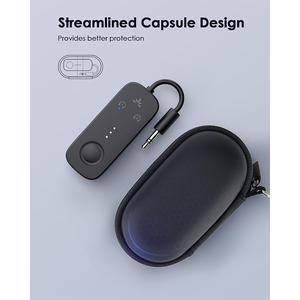 กระเป๋าเดินทางแบบแข็งขนาดเล็กสำหรับ AirFly SE/Pro/Pro 2/Duo และเครื่องรับส่งสัญญาณ <span class=keywords><strong>Avantree</strong></span> Relay, กระเป๋าเก็บของป้องกัน - Product Image 3