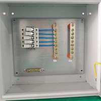 Boîte de distribution électrique extérieure monophasée 220V avec disjoncteur et boîte de distribution fibre optique