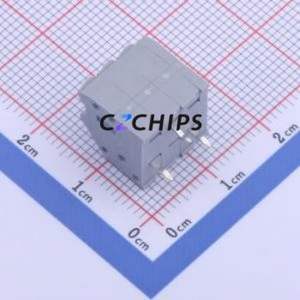 250-203 Spring Terminal Block Through hole Component (THT),P=3.5mm Connector 1x3P 3.5mm Gray 3P - Product Image 2