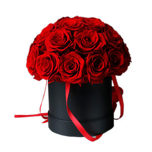 Conservato fiore eterno testa di fungo che tiene secchio di san valentino rosa compleanno regalo di natale per le ragazze di lunga durata 3-5 - Product Image 5