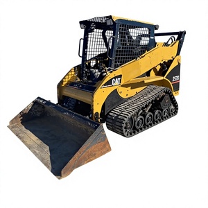 รถตักดินมือสองคุณภาพเยี่ยม Cat 257B รถตักตีนตะขาบ 62 แรงม้า ดีเซล พร้อมห้องโดยสาร ระบบไฮดรอลิกส์ - Product Image 1