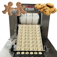 Machine à fabriquer des mini-biscuits à la noix de type rouleau, entièrement automatique et motorisée, pour boulangerie commerciale
