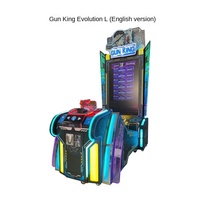 Máquina de Monedas King Evolution: Gran Equipo de Videojuegos de Simulación para Parques de Diversiones Urbanos, Juegos de Tiro y Pesca