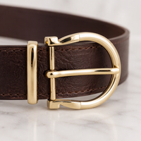 Boucles de ceinture pour hommes d'affaires, logo gravé sur mesure, alliage de zinc, métal résistant à la rouille, anti-rayures, pour ceinture en cuir