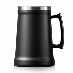Taza de Cerveza de Acero Inoxidable con Aislamiento al Vacío <span class=keywords><strong>Ideus</strong></span>, 1000 ml, Libre de BPA, Aislamiento Térmico de 0-6 Horas, Tapa con Infusor de Té - Product Image 1