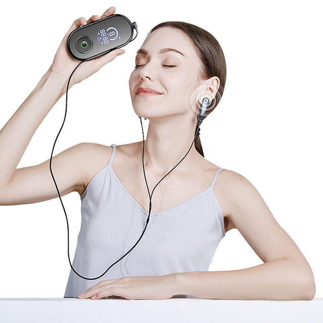 Sleeping CES Therapy Rehabilitation Anti-Inomnia Ear Clip Sleep Aid Micro Current Stimulant Treatment Portable Household USB-C