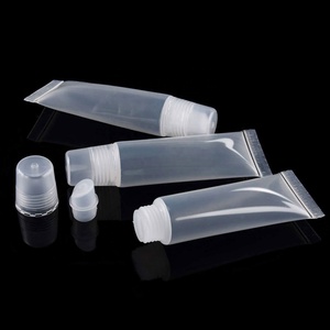 5ml 8ml 10ml 13ml 15ml Makeup Tool Squeeze Soft Tube Plastic Slanted Lipstick Lip <b>Gloss</b> Tube - Product Image 3