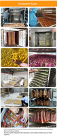 Capaciteit Fruit Groente Chili Droogmachine Warmtepomp voor Voedseldehydrator 100KG