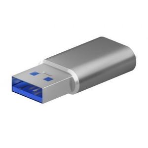 Adaptador USB 3.2 Gen2 Tipo-C Hembra a USB Macho, Conexión Rápida y Reversible, Ideal para Transferencia de Datos y Carga - Product Image 1